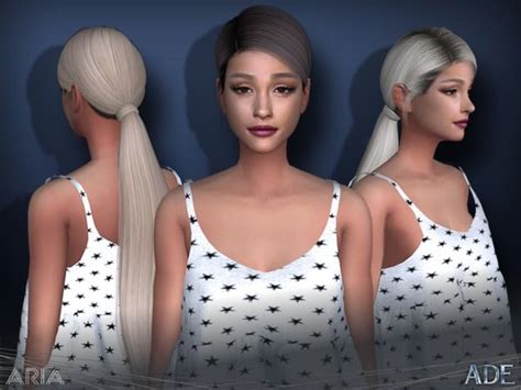 Adedarmas Ade Aria Sims Hair Sims Sims 4