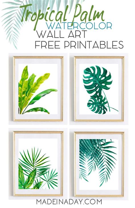 21 Wall Art Free Printables