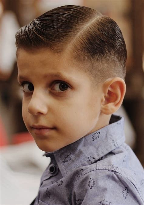Kick it up a notch with a cool side part. 100+ Excellent School Haircuts for Boys + Styling Tips ...