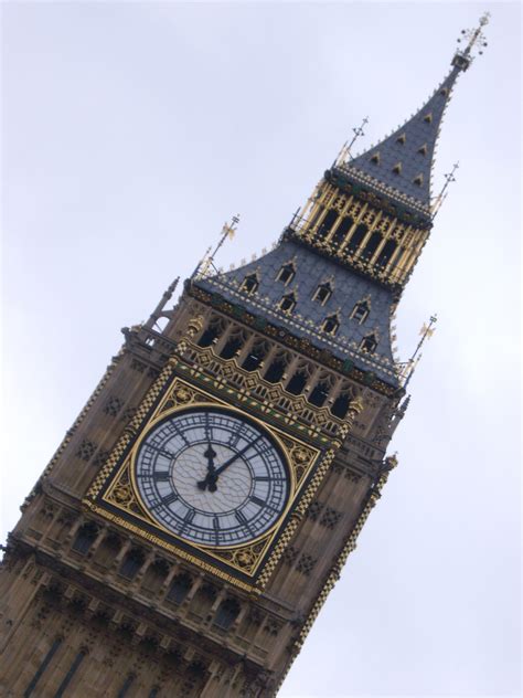 Big Ben Clock Tower Close Up
