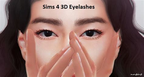 Sims 4 3d Eyelashes Cc Download 2021 Updated Mc