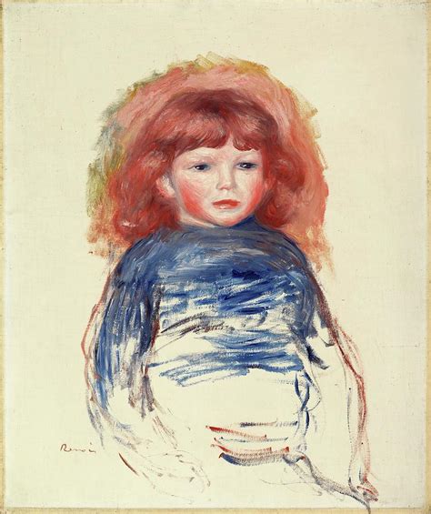 Coco Painting By Pierre Auguste Renoir