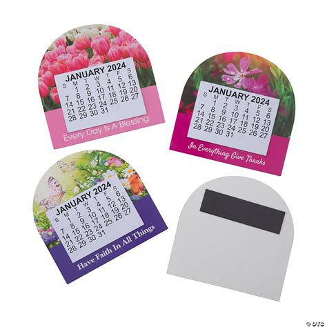 2024 Large Print Religious Calendar Magnets Discontinued