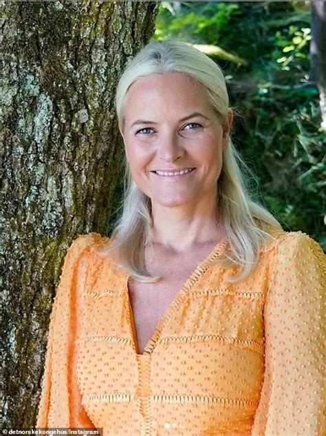 Princess Mette Marit Of Norway Shows Off Her Glowing Complexion In A