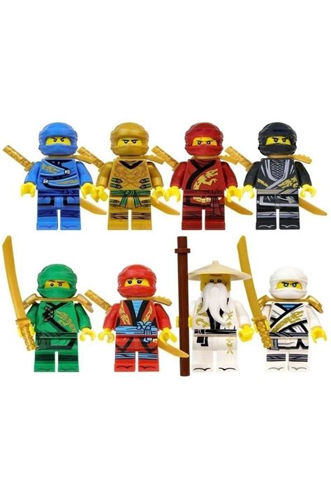 Ttoysworld Lego Uyumlu Ninjago 8li Mini Figür Set Fiyatı Yorumları