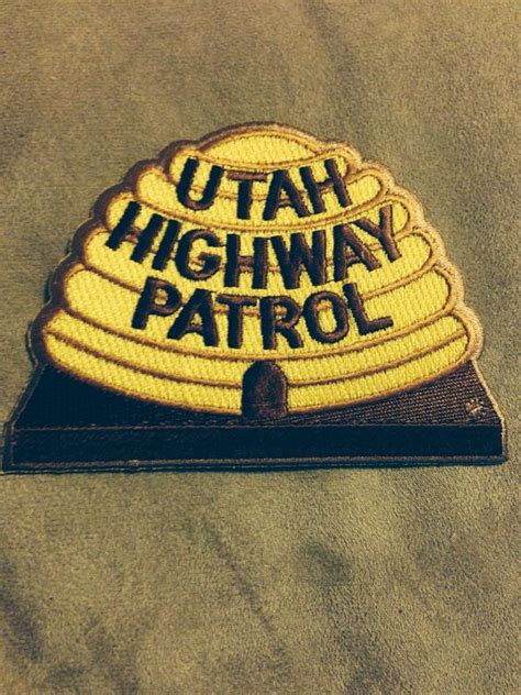 Utah Highway Patrol State Policehighway Patrol Patches Pinterest