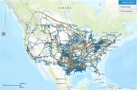 World Oil And Gas Pipeline Map