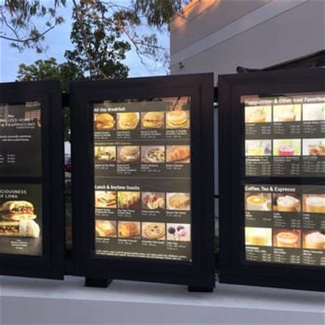 The menu for drive thru at starbucks is same as its online regular menu. Starbucks - 17 Photos - Coffee & Tea - Santa Monica ...