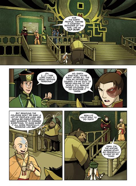 ‘avatar The Last Airbender Comic Book Sequel 6 Page Preview Ybmw