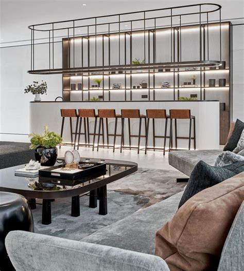 Aman Meiropolisall 无间设计 Wdesign Modern Luxury Interior Home Bar