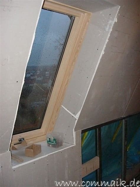 Rigips hutdeckenprofil direkbefestigung mit schrauben an der rohdecke/dachschräge unterkonstruktion bestehend aus: Dachfenster mit rigips verkleiden - Nebenkosten für ein haus