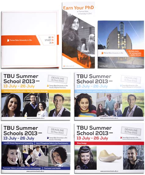 University Brochures by Michal Kupilík, via Behance | University brochures, Brochure, University