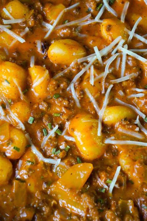 Maybe you would like to learn more about one of these? Gnocchi and Ground Beef with Tomato Sauce is an easy ...