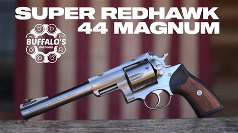Ruger Super Redhawk 44 Magnum Revolver Youtube
