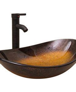 Read reviews for 33 raina copper farmhouse sink. Pin by Farmhouse Goals on Decormatters | Glass vessel sinks, Bronze faucet, Oil rubbed bronze faucet
