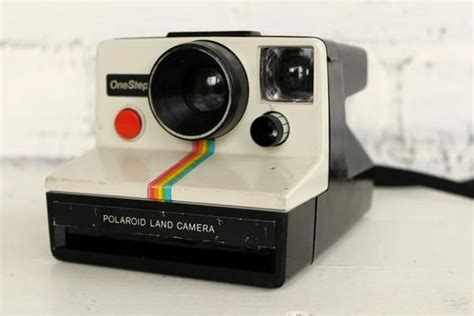 Polaroid Onestep Land Camera Sx 70 Instant Rainbow Sx 70 Etsy