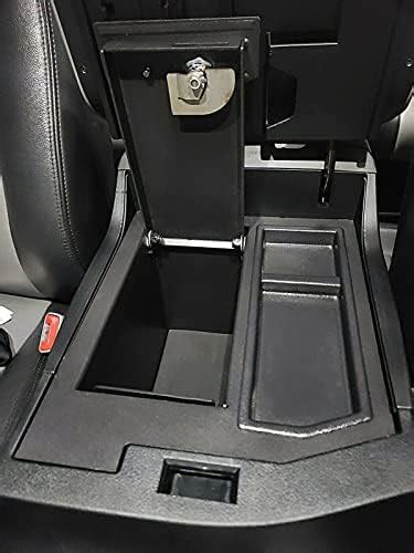 Ecotric Center Console Gun Safe Storage Box Vault Compatible With 2007