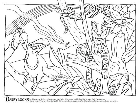 Forest Habitat Coloring Pages At Getdrawings Free Download