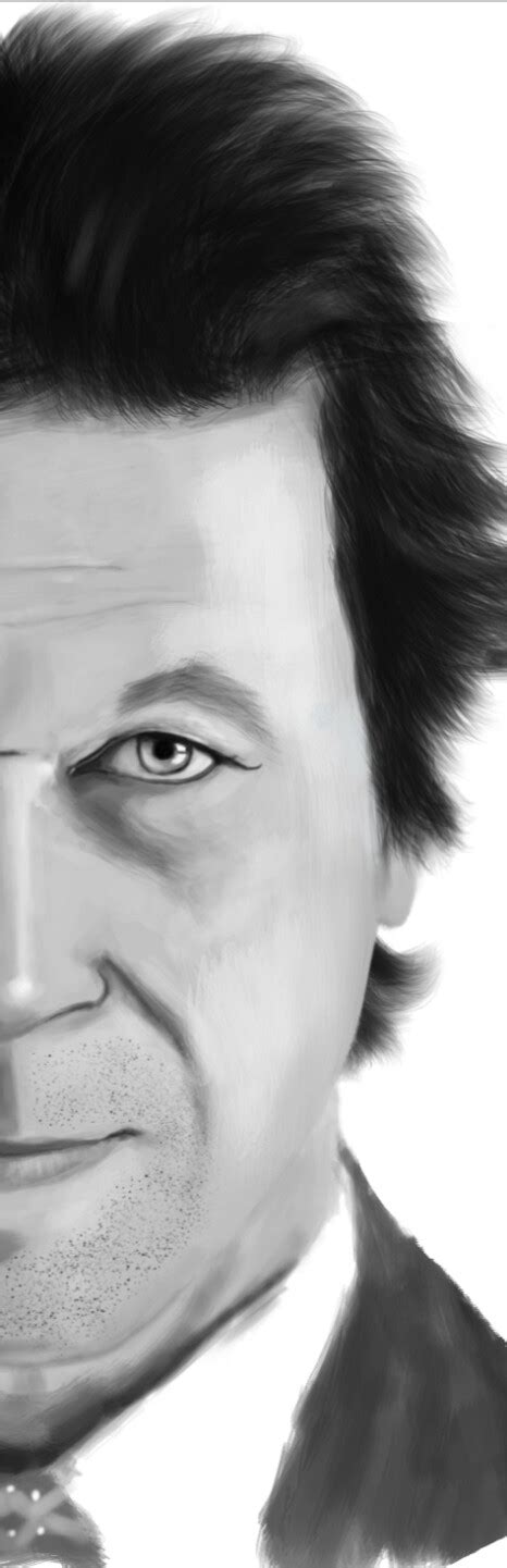 Artstation Pm Imran Khans Portrait
