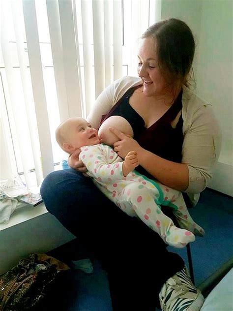 Breast Friends Mum Let Five Different Women Breast Feed Baby After Making Appeal Online When