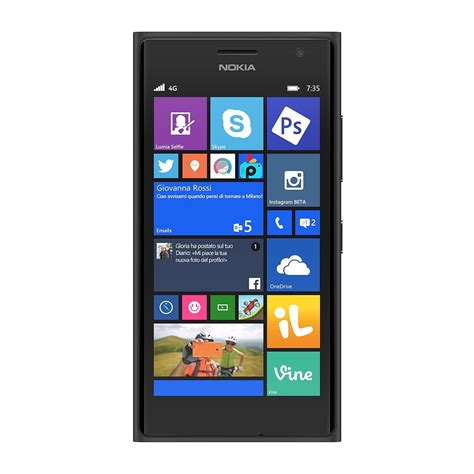 Nokia Lumia 735 Smartphone Libre Windows Phone Pantalla 47 Cámara