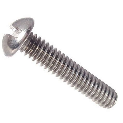 SS Round Head Screw, Size: M4x10 Mm, Packaging Type: Box, Rs 2.33 /piece | ID: 21002237873