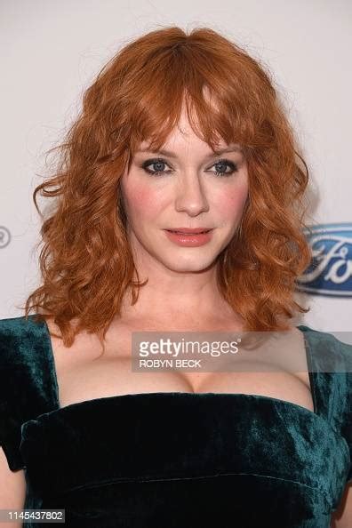 Honoree Us Actress Christina Hendricks Attends The 44th Annual Gracie