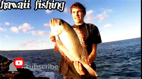 Hawaii Fishingbig Mufishing In Big Island Hawaiifishing Video Youtube