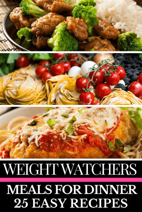 June 17 | 2 comments. Weight Watchers Meals for Dinner With Points! 25 Fast ...