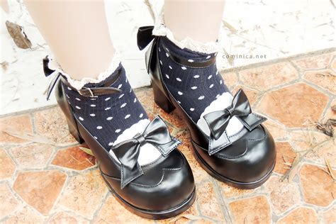 Cominica Blog ♔ Kawaii Black Shoes Is Kawaii♡