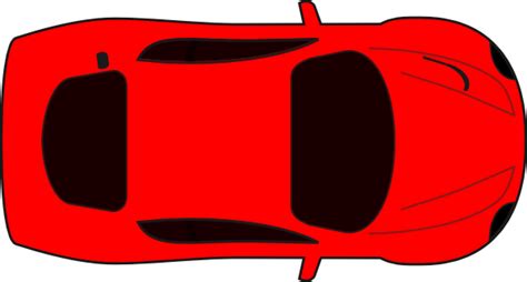 Red Car Top View Png Svg Clip Art For Web Download Clip Art Png