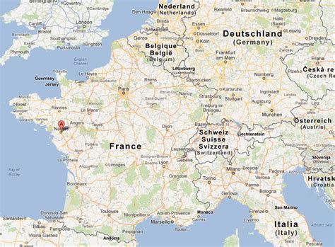 On nantes map, you can view all. Nantes Map