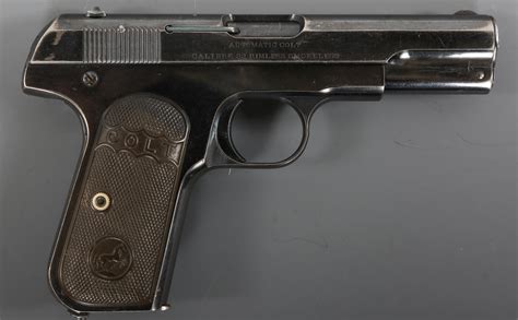 Lot 1907 Colt M1903 Pocket Hammerless 32 Acp Pistol