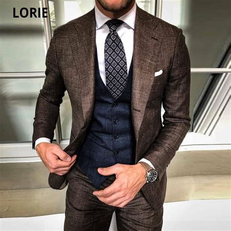 Lorie Business Suits For Men Tuxedo Outfit Gentleman Style Outfits