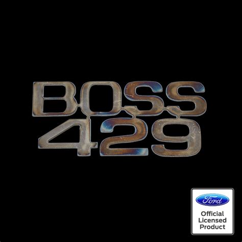 Boss 429 Logo Speedcult Officially Licensed