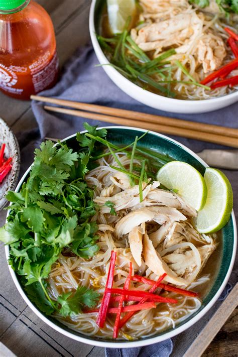 The best chicken noodle soup recipe and one you'll be coming back to time and again. Easy and Delicious Chicken Pho Recipe
