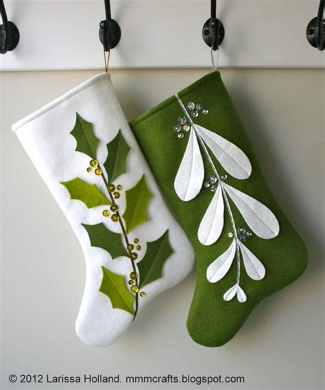 Christmas Felt Crafts ~ 20 Diy Adorable And Easy Patterns