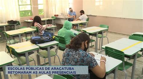 Escolas Públicas De Araçatuba Retomaram As Aulas Presenciais Recordtv Rio Preto