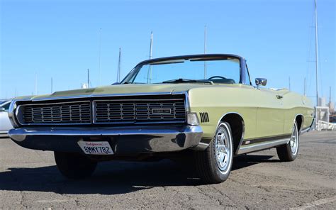 1968 Ford Galaxie Xl 500 Convertible Lime Gold Color 15k Ford Muscle