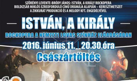 István a király rockopera tabs, chords, guitar, bass, ukulele chords, power tabs and guitar pro tabs including szállj fel szabad madár, te kit választanál. István, a király - rockopera a Nemzeti Lovas Színház ...