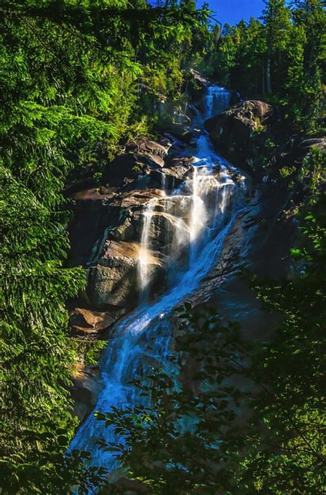 Shannon Falls Squamish British Columbia Is A Photograph By Olahs