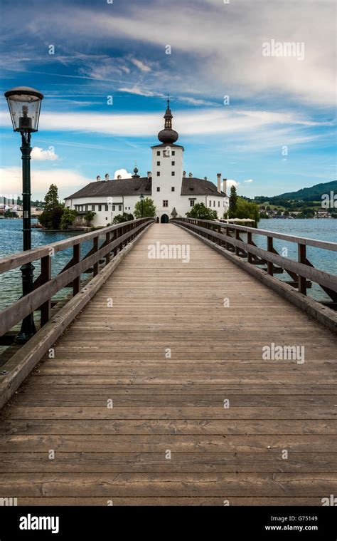 Schloss Ort Castle Gmunden Upper Austria Austria Stock Photo Alamy