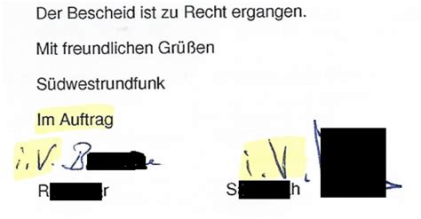 Sie kennen sicher die schreiben von behörden oder angeblichen behörden, die „im auftrag erstellt wurden. Sind "im Auftrag"/ "in Vertretung" unterschriebene ...
