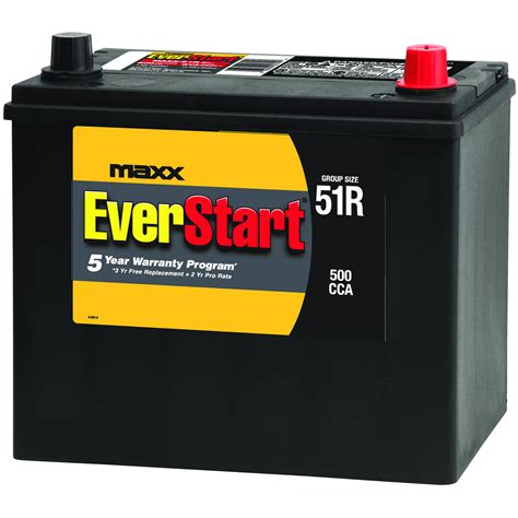 Everstart Maxx Lead Acid Automotive Battery Group 51r Walmart