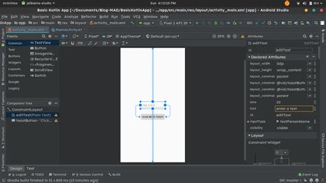 Tutorial Android Constraint Layout Example With Sample Code