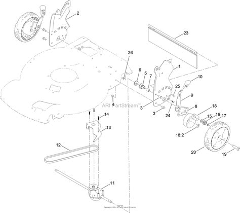 The replacement parts for your engine are. Toro 20353, 22in Recycler Lawn Mower, (SN 402100000 ...