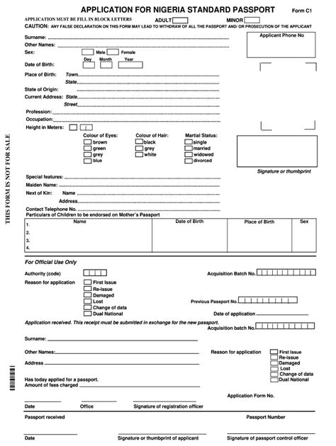 Lost ethiopian id correction application. Nigerian Passport Application Form Pdf - Fill Out and Sign Printable PDF Template | signNow