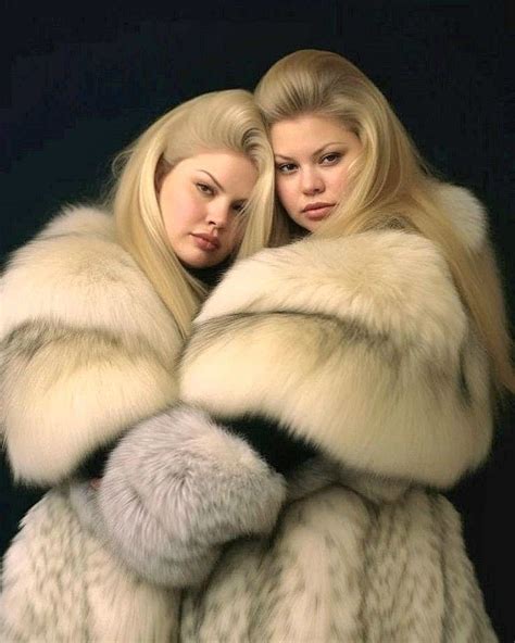 Fur Coat Fashion Cozy Fashion Girls Fur Coat Fox Coat Two Ladies Fabulous Furs Fur Friend