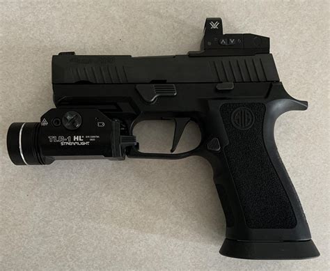 Sig Sauer P320 X Compact Slide With A P320 X Five Grip Module I Would