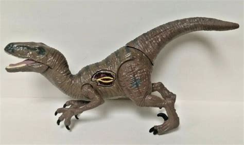 2015 Jurassic World Velociraptor Delta Raptor Dinosaur Figure Park Toy Rare Ebay